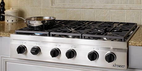 Dacor Gas Cooktops From Millennia Series