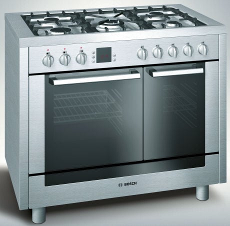 Freestanding Double Oven Gas Range Cooker From Bosch