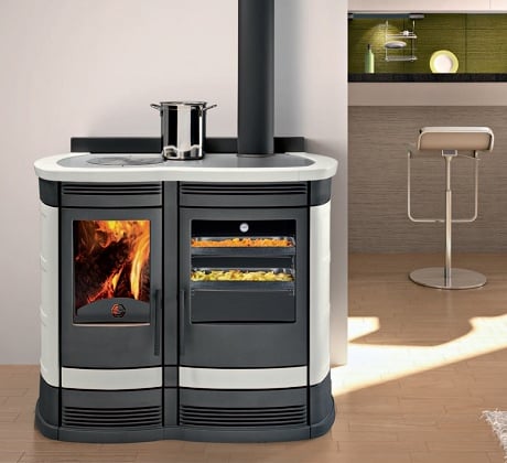 Perla Wood Burning Cooker Boiler From Vescovi