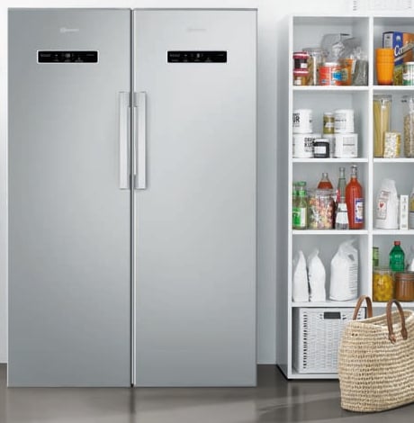 11+ Large fridge and matching freezer info