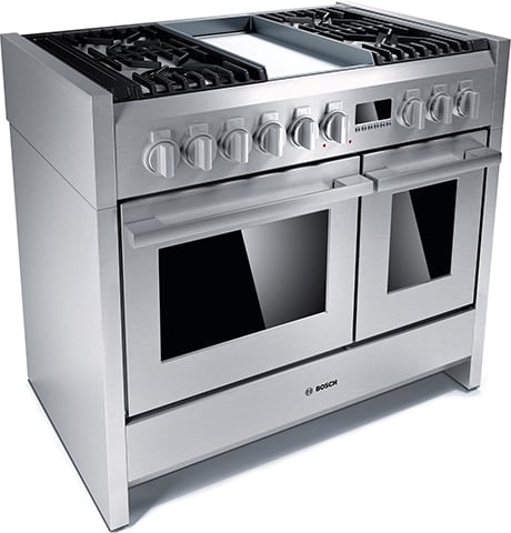 bosch double oven range