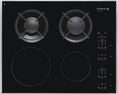 half induction half electric cooktop