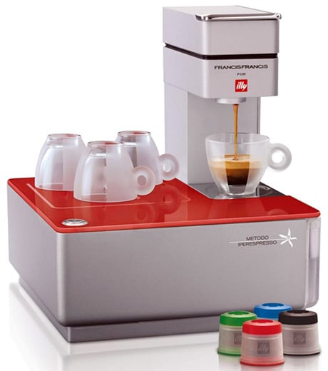 Francis Francis Y1 Iperespresso Machine By Illy