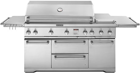 Ducane grill - 32 inch, 5 gas burner Ducane Meridian grill with warming ...