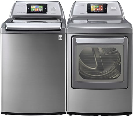 lg steam washer top load