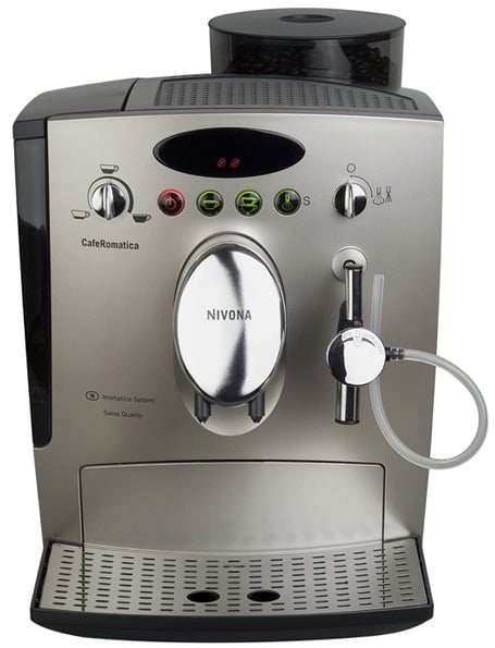 Nivona Cafe Romatica 855 – Kaffeevollautomat Silber/ Chrom