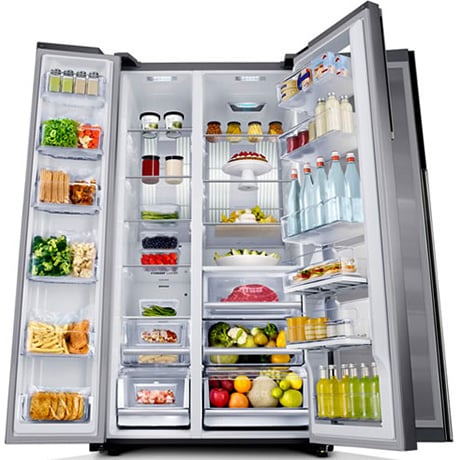 Zipel double deals door fridge