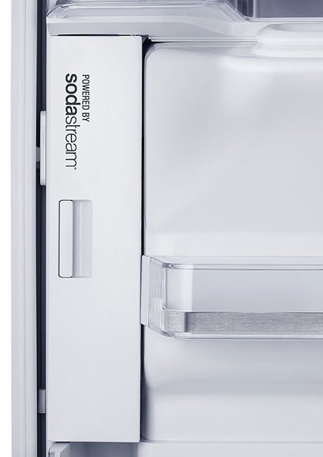 refrigerator with built in sodastream